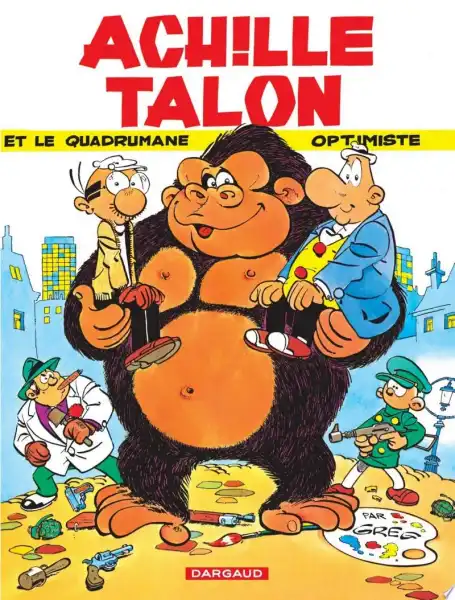 Couverture Achille Talon - Tome 15 - Achille Talon et le quadrumane optimiste