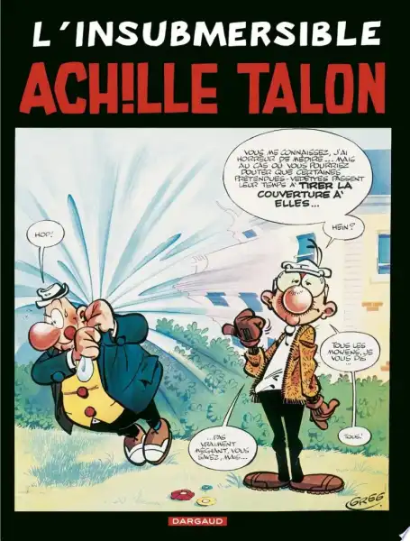 Couverture Achille Talon - Tome 28 - L'insubmersible Achille Talon