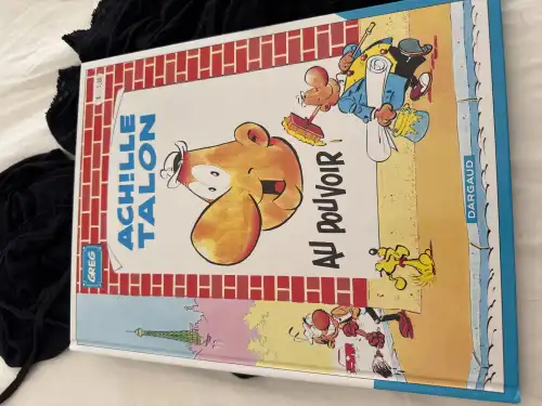 Couverture Achille Talon au pouvoir