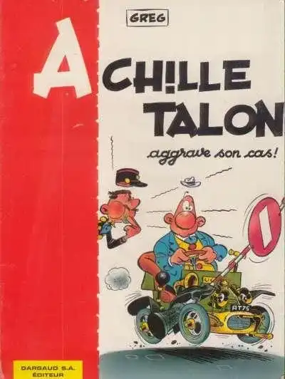 Achille talon aggrave son cas Couverture Achille talon aggrave son cas