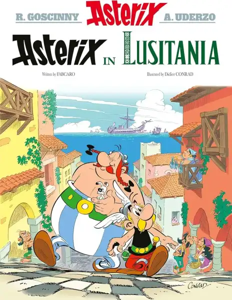 Couverture Asterix in Lusitania
