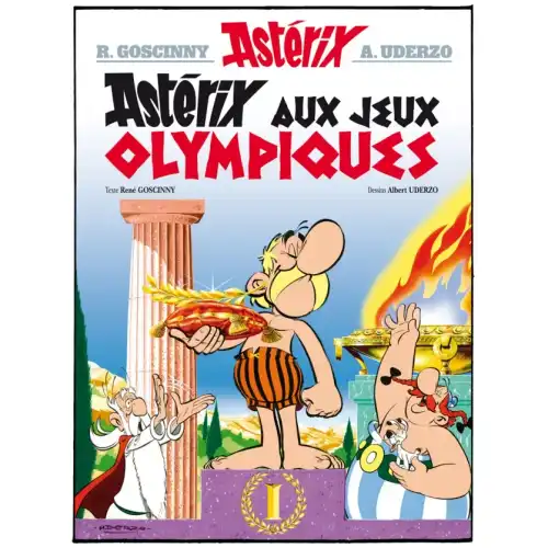 Astérix aux jeux olympique Couverture Astérix aux jeux olympique