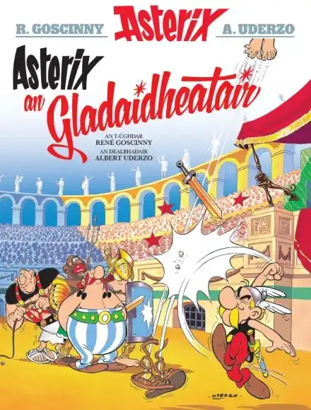 Astérix gladiateur Couverture Astérix gladiateur