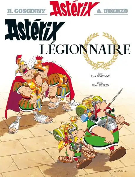 Astérix legionnaire Couverture Astérix legionnaire