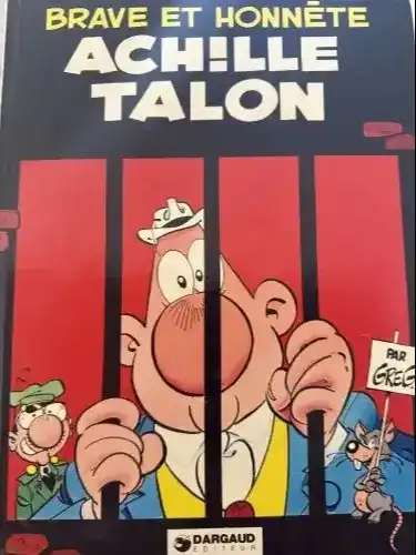 Couverture Brave et honnête Achille Talon