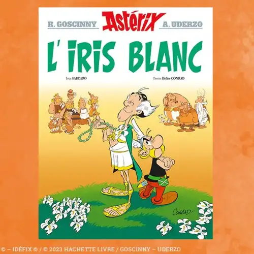 L'Iris blanc Couverture L'Iris blanc