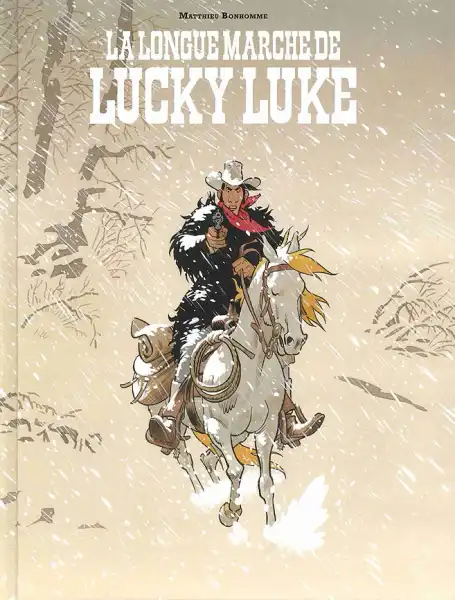 Couverture La longue marche de Lucky Luke