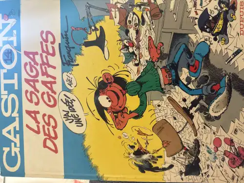 Couverture La saga des gaffes