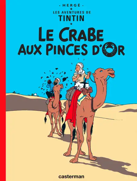 Le crabe aux pinces d'or Couverture Le crabe aux pinces d'or