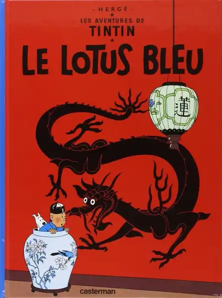 Le lotus bleu Couverture Le lotus bleu
