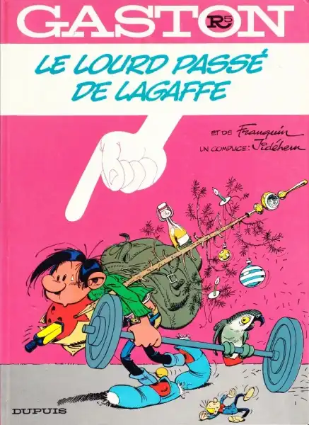 Le lourd passé de Lagaffe Couverture Le lourd passé de Lagaffe