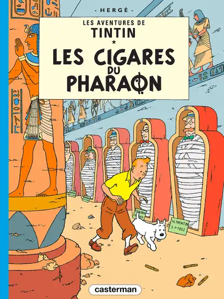 Les cigares du pharaon Couverture Les cigares du pharaon