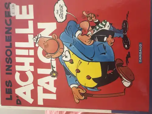 Couverture Les insolences d'Achille Talon
