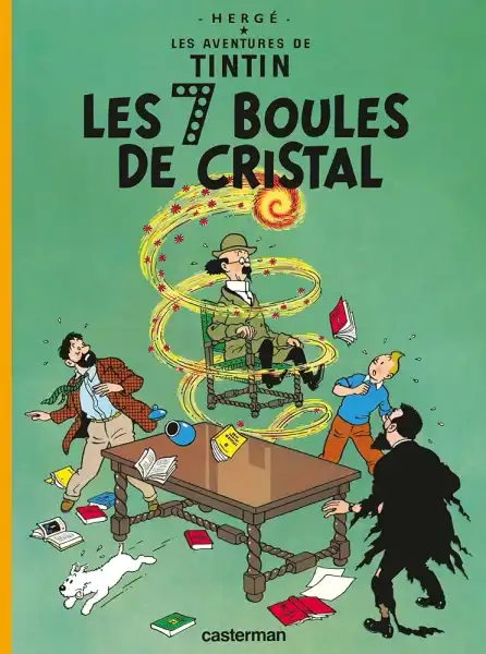 Les sept boules de cristal Couverture Les sept boules de cristal