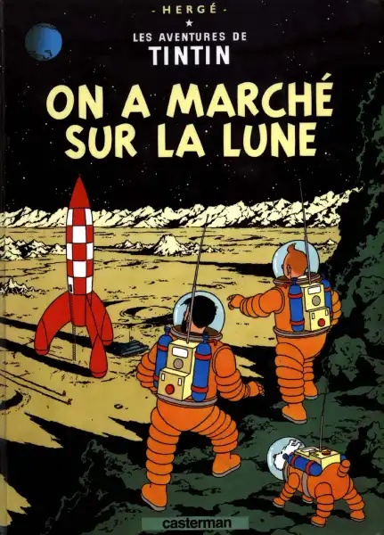 On a marche sur la lune Couverture On a marche sur la lune